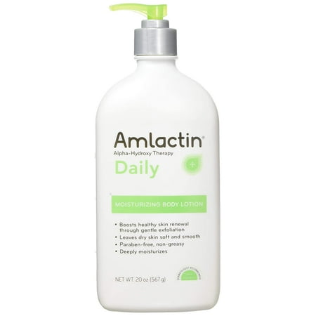 AmLactin Alpha-Hydroxy Therapy Moisturizing Body Lotion for Dry Skin  20 Ounces