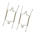 thumbnail image 2 of Colgador de platos para exhibición de platos, soporte de resorte para platos, soporte de gancho invisible para colgar 6 pulgadas, 2 of 7