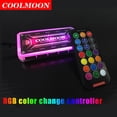 thumbnail image 1 of Controlador remoto COOLMOON RGB DC12V 5A Controlador inteligente de color LED, 1 of 7