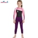 thumbnail image 3 of Niños con traje de baño redondo cuello redondo traje de baño una pieza traje de baño elástico para niñas nylon surf de ropa de baño para nadar buceo rosa xxl Yuarrent OD003305-05, 3 of 7