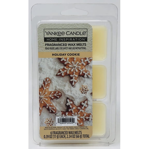 Yankee Candle Holiday Cookie Home Inspiration 6 Fragranced Wax Melts
