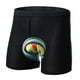 thumbnail image 4 of Pantalones cortos de ciclismo Pro Gel acolchados para hombre y mujer, ropa interior de bicicleta con almohadilla acolchada, color negro 2XL, 4 of 9