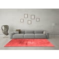 thumbnail image 3 of Ahgly Company Indoor Rectangle Oriental Red Industrial Area Rugs, 2' x 4', 3 of 4