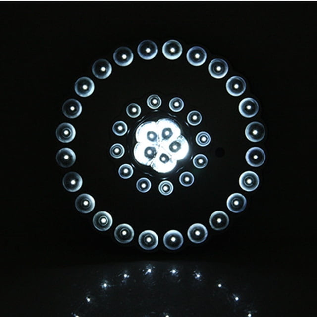 Tineasur Camping Tent Light Umbrella Lights Silver Low Power Consumption For Night Use 1Pack