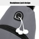 thumbnail image 5 of External USB Charging Chest Bag Men's Waist Bag Shoulder Messenger Bag, 5 of 6
