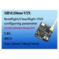 thumbnail image 5 of Upgraded E7082VM 5.8G 40CH 25/100mW Adjustable FPV Transmitter, 5 of 5