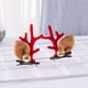 thumbnail image 4 of Moyic Accesorio que marca tendencia, horquilla navideña en , pinza para el pelo, fácil de usar como regalo de Navidad Kits de decoración para fiestas rojo Campanilla, 4 of 6