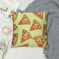 thumbnail image 2 of COMIO  Funny Pizzas Pattern Pillow Covers, Corduroy Pillow Cover Cushion Case for Bed Couch Sofa Farmhouse Decorative, 2 of 5