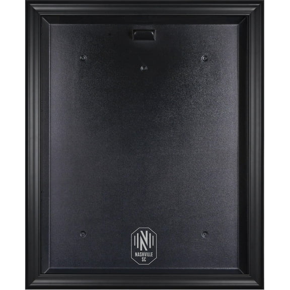 Nashville SC Black Framed Team Logo Jersey Display Case