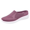thumbnail image 3 of CAIXAI Wide Toe Box Shoes Women Adjustable Upper Shoes for Women Sneakers Classic Non- Sole Women Walking Shoes Mesh Knitted Woven Mary Jane Shoes Women Hands Free Sports Shoes, 3 of 5