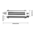 thumbnail image 2 of Xingzhi Pasta Maker Stainless Steel Pasta Spaghetti Roller Stand Type Mixer Attachment Kitchen Tool, Thin Type, 2 of 8