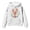 White, variant on ZHOGXU Boys Girls Lobster Ocean Print Pullover Hoodie Long Sleeve Casual Sweatshirt Top With Pocket For Kids Youth Streetwear,Blue,3-4 Years