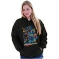 thumbnail image 3 of Mega Man Characters Retro 1990s Gamer Hoodie Sweatshirt Women Men Brisco Brands S, 3 of 6
