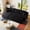 Black, variant on Hosnnlie Modular Corduroy Sectional Sofa Green, Left Chaise with 2 Ottomans, Olive Vintage Tone, Deep Wide Seat, for Casual Living Room