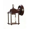 thumbnail image 1 of homeroots lighting 398557 Builder's Choice 1-light Burled Walnut Wall light, 1 of 1