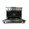 thumbnail image 3 of Thor Kitchen 36" Professional Free Standing Dual Fuel Range with 6 Burner, Stainless Steel, 3 of 6