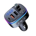 thumbnail image 2 of Transmisor FM Bluetooth 5.0 oso de fresa con 3 puertos USB y micrófono, 2 of 5