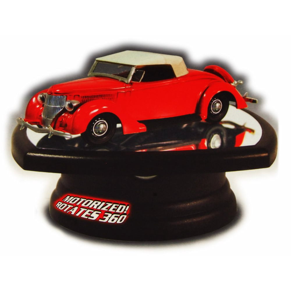 1/32 Scale Diecast Model Car Rotating Display Stand with mirror base