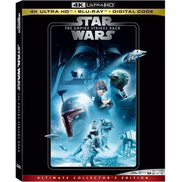 Star Wars Episode V The Empire Strikes Back 4k Ultra Hd Blu Ray Digital Copy Walmart Com Walmart Com