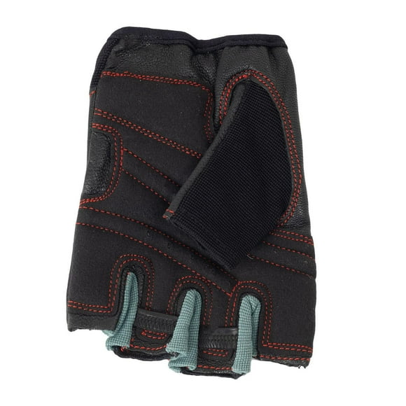 GoZone Weight Gloves – Traditional Style – S/M – Black/Red, Half-finger design
