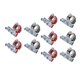 thumbnail image 3 of Abrazaderas De Batería De Liberación Rápida, Conector De Terminal De Batería Operación Fácil Multifuncional Estable Y Confiable 5 Pares Para Equipos Eléctricos ANGGREK Otros, 3 of 8