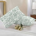 thumbnail image 3 of Pastoral Flowers Outdoor Pillow Covers Pack of 2 Fruit Green Flower Farmhouse Plant Waterproof Throw Pillow Covers Decorative Cushion Cases for Patio Garden Tent Balcony Couch 20x12 inch, 3 of 8