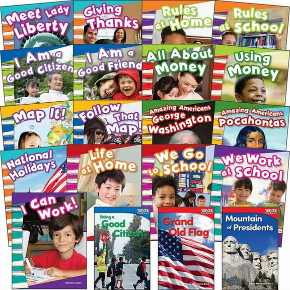 Mixed Set: Social Studies (C3) Grade K: 20-Book Set (Other)