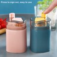 thumbnail image 4 of Living Room Bedroom Toothpick Box Hotel Office Tableware Decoration Living Tooth Pick Large Capacity Dispenser Tabletop Dustproof Organizer Container Pink, 4 of 7