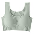 thumbnail image 1 of Yuyuzo Wireless Bras for Women Full Coverage Padded Tank Top Bra Comfy Support Smoothing Daily Bra, 1 of 3