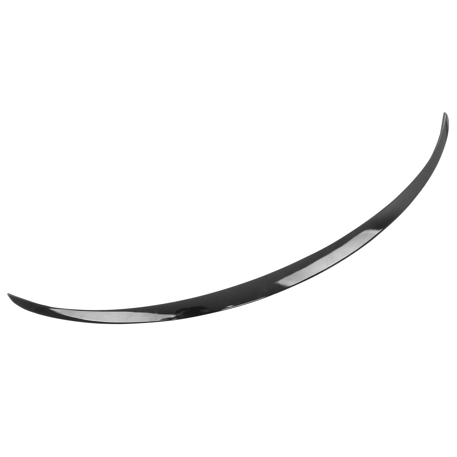 Ikon Motorsports Rear Trunk Spoiler for 2020-2025 Tesla Model Y, Rear Trunk Lip Spoiler Wing OE Style ABS Plastic Gloss Black