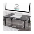 thumbnail image 4 of Soporte De Monitor De Altura Ajustable negro, 4 of 5