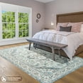 thumbnail image 5 of Homore Traditional Pattern Mystic Medallion Area Rug, 5' x 7', Blue, 5 of 7