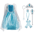thumbnail image 1 of Princess Elsa Dress Up Costumes for Little Girls Birthday Party, 1 of 7