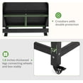 thumbnail image 6 of LUE BONA Raised Garden Bed with Wheels, 48 * 16.7 * 28 in, Poly Elevated Outdoor Planter Box with Tools, Weather Resistant, Standing Growing Bed Herb Planter for, 6 of 8