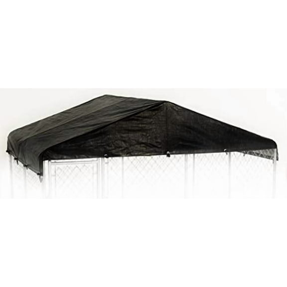 10 x 10 ft. Black replace for Kennel Cover Tarp