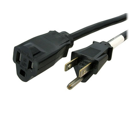 Startech 3' Power Extension Cord, NEMA 5-15R to NEMA 5-15P
