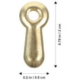 thumbnail image 3 of Miangastore Picture Frame Hardware with Screws for Hanging Photos Assorted Color 120pcs Iron Fasteners, 3 of 8