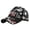 Black, variant on Men Women Casual Regular Youth Letters Colorful High Street Baseball Visor Cap White