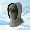 thumbnail image 5 of hunting gear for men - Loetky Balaclava for Skiing and Motorcycle, Windproof Fleece Face Mask Neck Gaiter and Hood for Men and Women, Winter Face Cover for Snowboarding, Hiking and Cold Weather, 5 of 7
