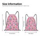 thumbnail image 2 of Fotbe pink Holiday Joy Bolsa Mochila con Cordón Estampada, Bolsa de Gimnasio Deportiva, Bolsa Cinch, Bolsa con Cordón para Hombres y Mujeres-Small, 2 of 6