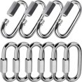 thumbnail image 1 of Mosquetón Quick Link Lsqurel 304 M4 de acero inoxidable, 120 kg, 1 of 7