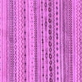 thumbnail image 1 of Ahgly Company Indoor Square Solid Purple Modern Area Rugs, 7' Square, 1 of 4