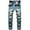 1-Light Blue, variant on dzxyzu Men's Slim Fit Stretch Jeans Ripped Skinny Jeans for Men, Distressed Straight Leg Denims Pants Fashion Comfort Flex Waist Trousers