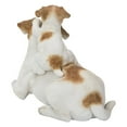 thumbnail image 3 of Hi-Line Gift Mother & Baby Jack Russell, White and Brown, 3 of 6