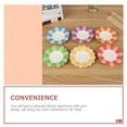 thumbnail image 3 of Miangastore 50Pcs Paper Dish Flower Design For Spring Party Picnic Use Travel Everyday Use, 3 of 8
