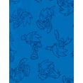 thumbnail image 4 of SEGA Sonic The Hedgehog Little Boys Hangdown Long Sleeve T-Shirt Blue 7-8, 4 of 5