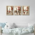 thumbnail image 4 of Paris Decor Canvas Prints Paris Street Painting Eiffel Tower Oil Painting Romantic Couple Walking in Rain New York Wall Art for Living Room Decoration, 4 of 6