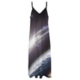 thumbnail image 5 of Robe Sans Manches fantasy Robe de Soirée pour Femmes Robe de Soirée style Coréen, 5 of 5