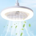 thumbnail image 3 of Cateissary Luces de techo LED de velocidad del viento brillantes y suaves de plástico para luces de ventilador de dormitorio y sala de estar Iluminación y accesorios, 3 of 6