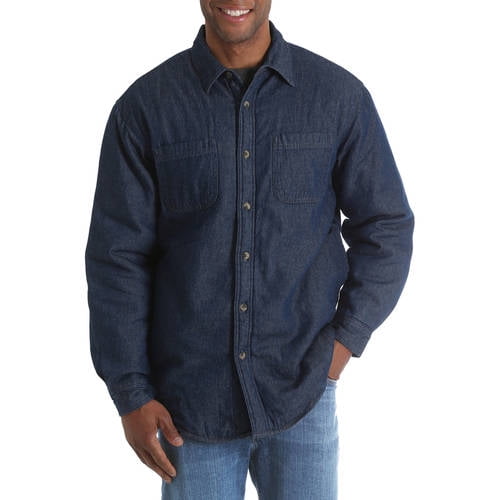 Long Sleeve Sherpa Lined Flannel Shirt 